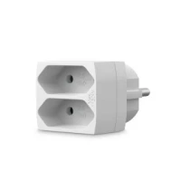 Power Socket Splitter, Type F (CEE 7/7), 250 V AC 50 Hz, Type C (CEE 7/16), 250 V AC 50/60 Hz