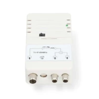 CATV Amplifier, Gain: 25 dB, 47 - 694 MHz, Number of outputs: 2, Gain control