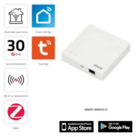 Connection point for Zigbee sensors to network / internet