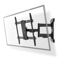 Full Motion TV Wall Mount, 50 - 100 ", Maximum supported screen weight: 70 kg, Tiltable, Rotatable