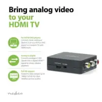 HDMI™ Converter, 3x RCA Female, 1x HDMI™ Output, 1-way, 1080p