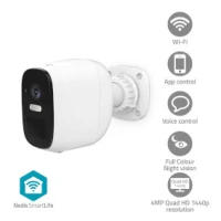 SmartLife Outdoor Camera, Spotlight, 4MP Quad HD 1440p / 2560x1440, IP66, Max. battery life: 10 Months