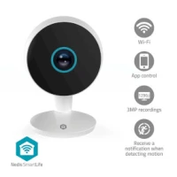 SmartLife Indoor Camera, 3MP Full HD 1296p, Cloud Storage (optional) / microSD (not included) / Onvif, Night vision, White