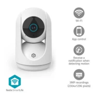 SmartLife Indoor Camera, 3MP Full HD 1296p, Pan tilt, Cloud Storage (optional) / microSD (not included) / Onvif, Night vision