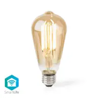 SmartLife LED Filament Bulb, Wi-Fi, E27, 806 lm, 7 W