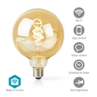 SmartLife LED Filament Bulb, E27, 360 lm, 4.90 W, Warm to Cool White