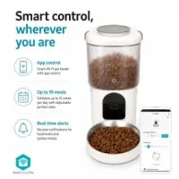 SmartLife Pet Food Dispenser, Automatic Dog and Cat Feeder, Wi-Fi, 4.5 l, Android™ / IOS