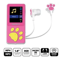 MP3/MP4 player with 8GB memory Pink