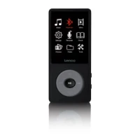 MP3/MP4 player with Bluetooth® and 8 GB internal memory Black