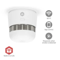 SmartLife Smoke Detector, Battery Powered, Sensor life cycle: 10 year, EN 14604, Max. battery life: 36 Months