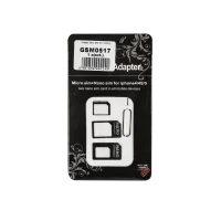 Nano SIM Adapter 3-in-1 Black