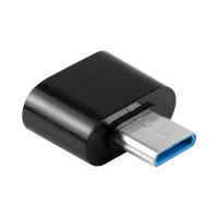 USB A female to USB-C male OTG adapter