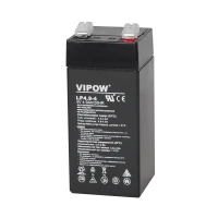 VIPOW Gel Battery 4V 4.9Ah