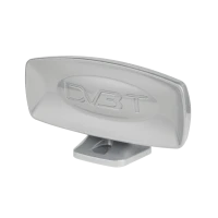 Siseruumides kasutatav digitaalne maapealse TV antenn TV DIGITAL - hõbedane