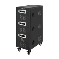 Автоматический трехфазный стабилизатор напряжения KEMOT PROavr-60k