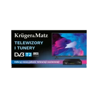 Kruger&Matz bänner - Televiisorid ja DVB-T2 tuunerid (200 x 100 cm)