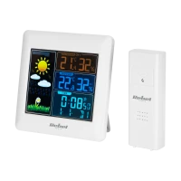 Wireless weather station with outdoor sensor (color display)
