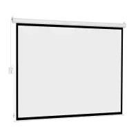 Cabletech electric ceiling projection screen 200x150cm 100"