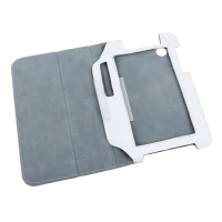 White case dedicated to Samsung Galaxy Tab P3100 (genuine leather)