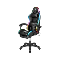 Игровая кресло Kruger&Matz GX-150 Черный LED с 7-точечным массажем