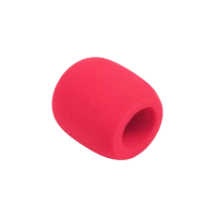 Красный поролон для микрофона