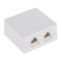 Subscriber socket comp.x2 SS6-6019