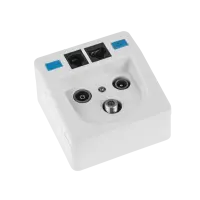 RTV-SAT-RJ11-RJ45 Subscriber Outlet BX300