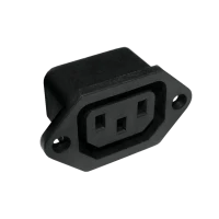 AC 3PIN розетка, компьютерное крепление, Cabletech