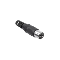 ТВ антенное гнездо для кабеля, длинное, черное, Cabletech