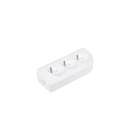 Удлинитель на 3 розетки с заземлением, белый GN-30