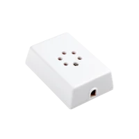Belgian telephone socket wall-mounted white