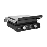 TEESA elektrigrill / paninigrill / võileivagrill, 3 asendit, eemaldatavad plaadid, 2000 W