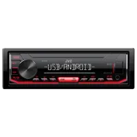 JVC KDX-162 Car Radio USB RED