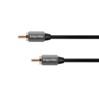 Cable 1RCA-1RCA 1.8m Kruger&Matz