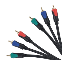 3RCA-3RCA Component Cable 1.8m Cabletech Basic Edition