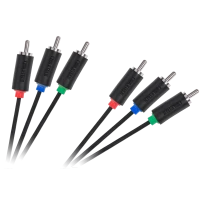 3RCA-3RCA Component Cable 1.8m Cabletech standard