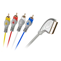 Euro-4RCA kaabel 1,5m pisarakujuline