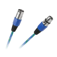 Микрофонный кабель CANON, штекер-гнездо, 3 м