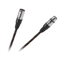 Микрофонный кабель CANON гнездо - CANON штекер 3м