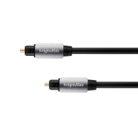 Toslink-toslink optiline kaabel 1.0m Kruger&Matz