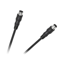 ТВ кабель - ВИДЕО черный 10м