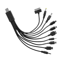Универсальный USB кабель для зарядки GSM телефонов (10 типов)