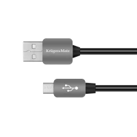 USB to micro USB cable, male to male, 1.8m Kruger&Matz