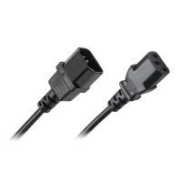 Computer AC power cord extension cable