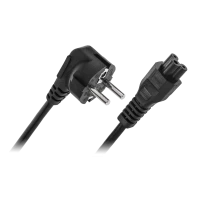 Laptop power cord (cloverleaf) (3x0.75) 1.8m