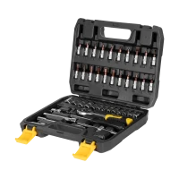 Набор торцевых ключей с трещоткой, 46 предметов