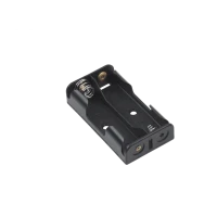 Battery holder for 2xAA flat