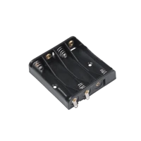 Battery holder for 4xAA flat