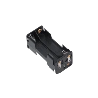 Battery holder for 4xAAA batteries, square