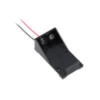 9V battery holder open type
